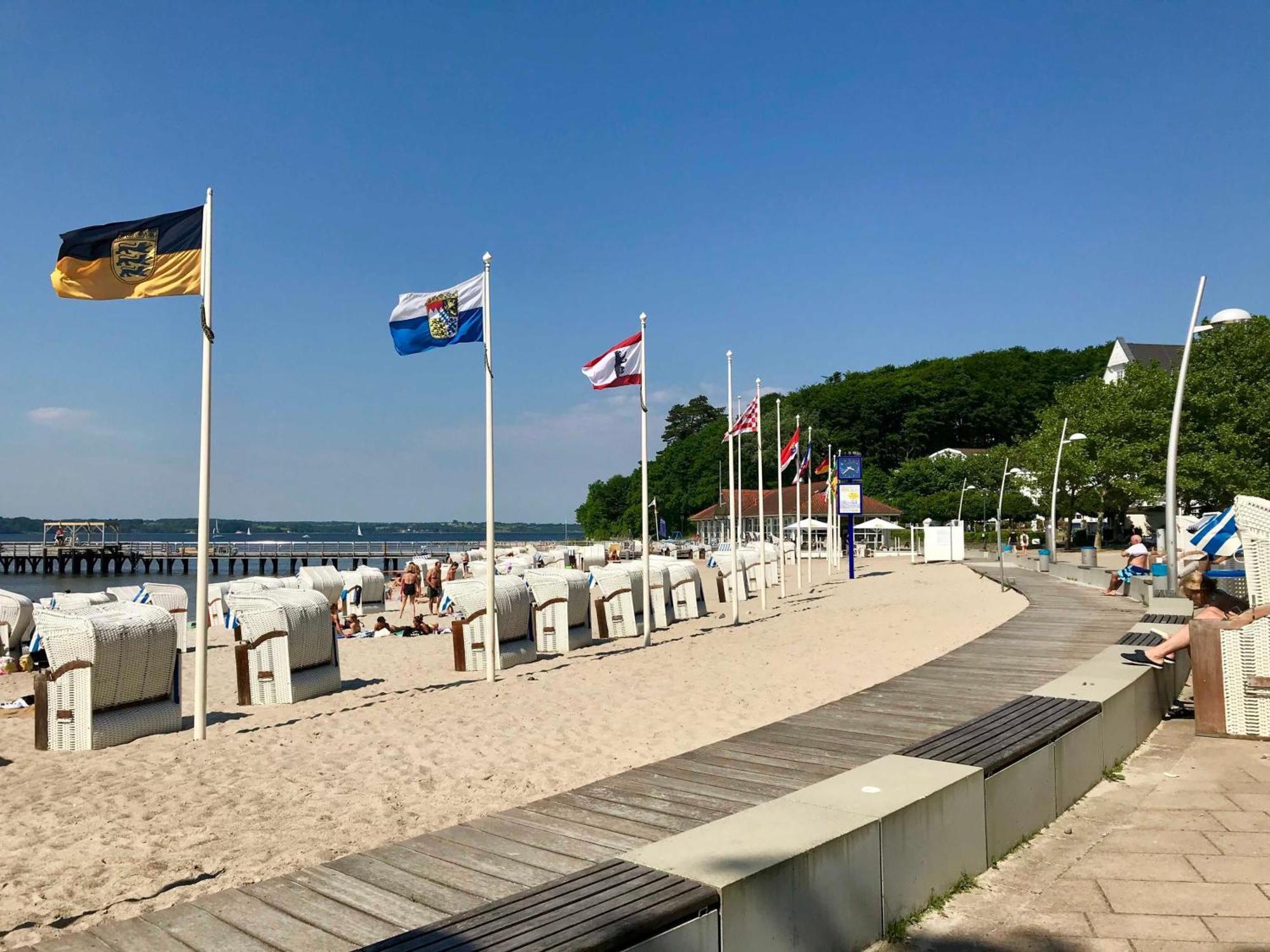 Ferienwohnung Valentin Glücksburg Esterno foto